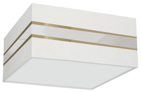 Lampa sufitowa Kwadrat ULTIMO WHITE 2xE27 40cm