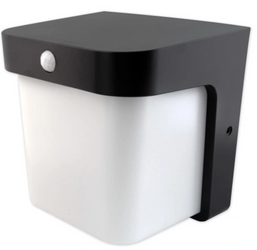 Oprawa architektoniczna Corgi LED 12W PIR czarna