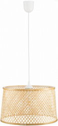 Lampa wisząca BOHO bambusowa walec TH2B 40cm