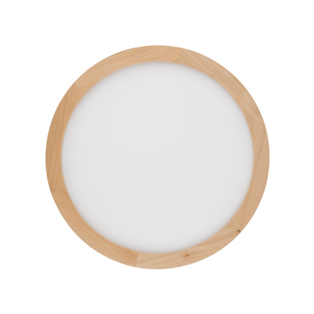 Plafon Aqua Wood Buk 40cm 36W LED drewniany