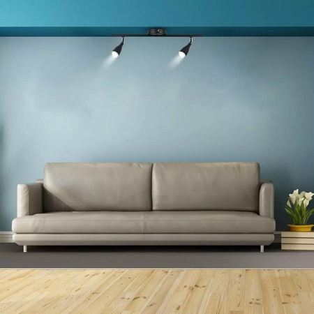 Oprawa Listwa Sufitowa V-TAC 9W LED Czarna VT-810 4000K 840lm 3 Lata Gwarancji