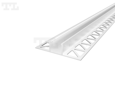 LED P17-2 Profil perforowany 3000 mm biały lakierowany do płytek i GK (nr kat 8617216)