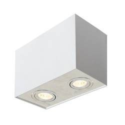 Oprawa OZZO n/t FABIO 2W/CH kwadrat podwójny ruchomy biały/chrom