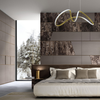 Lampa wisząca TESORO GOLD 48W LED złota