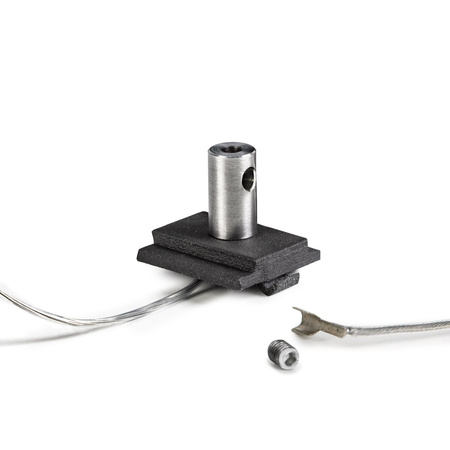 Kluś Zawieszka OS22-PRET-Z, czarny, PA, stal nierdzewna