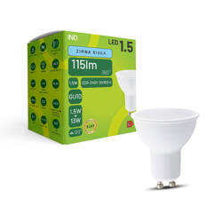 LED MR16 GU10  1,5W 115lm 6500K INQ