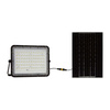 Projektor LED Solarny V-TAC 15W Pilot, AUTO, Timer, IP65 Czarny VT-120W 6400K 1200lm