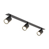 Tk Lighting NEX BLACK lampa sufitowa  3XGU10