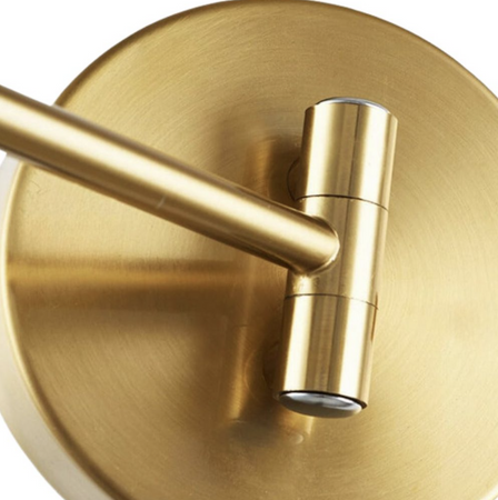 Kinkiet regulowany złoty GU10 Sigma 1xGU10