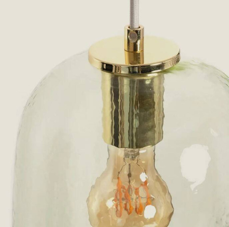 Lampa Wisząca ze Szkła Bonhomía 3xE27