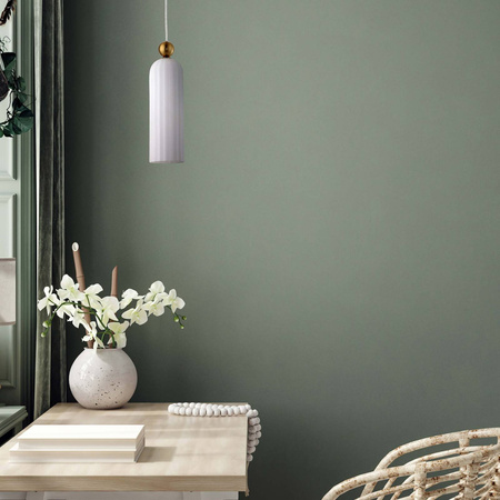 Lampa wisząca Piega 1xE14 biała złota