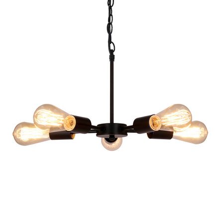 Sparta lampa wisząca czarny 5X60W E27 35-09388