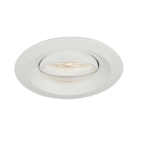 Oprawa OZZO ALTER 212-WH okrągła ruchoma IP20 ALU biała matowa