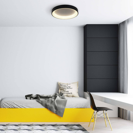 Light prestige Georgia plafon czarna CCT LP-049/1C BK CCT