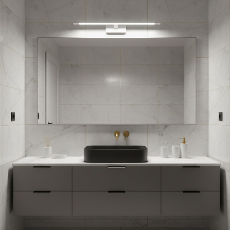 Kinkiet Klimt 12W 60cm Biały