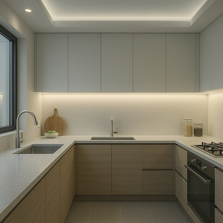 Taśma Led COB 5W/460lm/320/m  4000K IP20 12V 1m