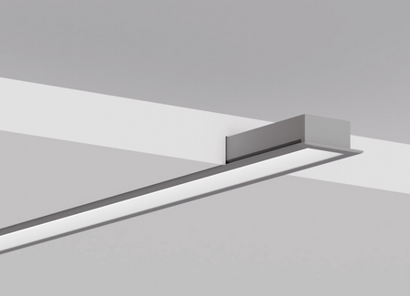 Profil wpuszczany kątowy meblowy Kluś MICRO-30DEG-K kąt świecenia 30 stopni surowy 1000mm