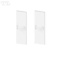 Komplet zaślepek bocznych białych P5-10 do osłonki C11 (2 szt bez otworu) (nr kat 77051010)