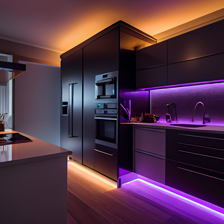 Zastaw taśma LED RGB 5m ze sterownikiem i pilotem