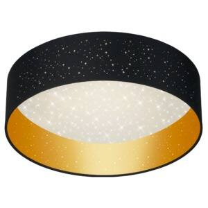 Plafon LED TULUZA czarno-złoty 24W 4000K