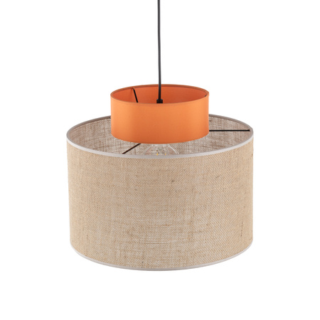 Lampa wisząca Duo JUTA Orange E27 
