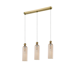 Light prestige Piega 3 wisząca amber LP-939/3L amber