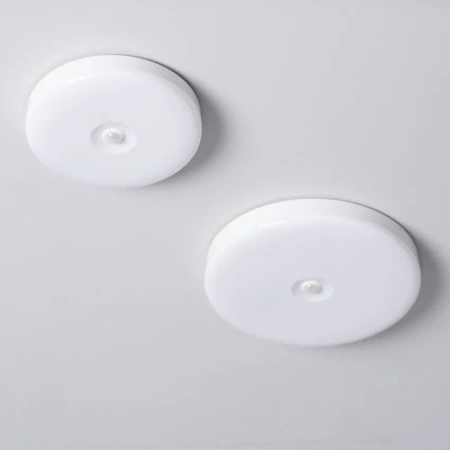 Plafon LED 18W Anti-Flicker z Czujnikiem Ruchu PIR i Zmierzchu biały