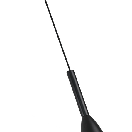 Light prestige Solin 1 wiszaca czarna LP-181/1P BK