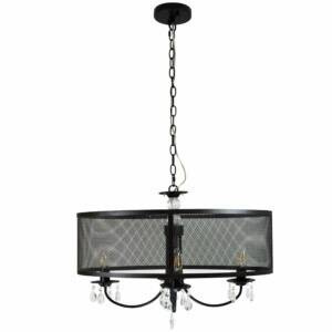 Lampa wisząca BRESSO-4 elipsa E14x4
