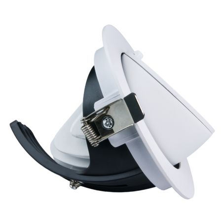 Oprawa podtynkowa regulowana Led 20W 4000K reflektor do podświetlania witryn biały