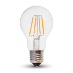 Żarówka LED V-TAC 4W Filament E27 A60 VT-1885 6400K 400lm
