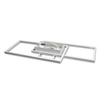 Plafon lampa LED Galaxis Vela 90W 83x36x8 cm biały prostokątny + pilot