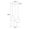 Lampa wisząca K-5257 z serii ALTO 3xE27