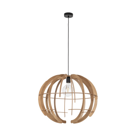 Lampa wisząca VENUS Wood 1xE27 L