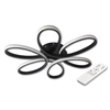 Plafon lampa LED Galaxis Virgo 77W 58x10 cm czarny + pilot	