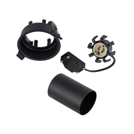 Regulowana lampa podtynkowa MONO SLIDE  GU10 czarny Nowodvorski 10799