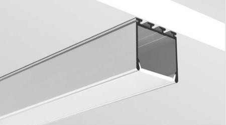 Profil do LED LIPOD architektoniczny Kluś  srebrny anoda 3m