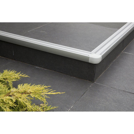 Profil STEP, anodowany, czarny, 3010 mm