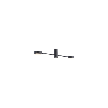 Nowodvorski Lampa sufitowa czarna metalowa ORBIT 