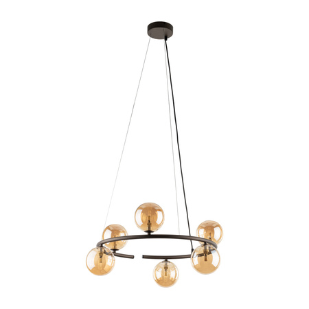 Lampa wisząca ANABELLE BROWN 6xG9