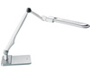 Lampka biurkowa led 10W srebrna na biurko zaciskowa z klipsem