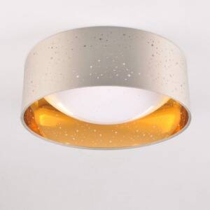 Plafon LED TULUZA taupe-złoty 18W 4000K
