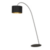 Nowodvorski Lampa podłogowa czarna złota ALICE L 