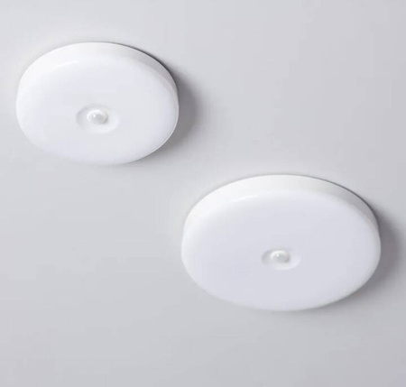 Plafon LED 12W Anti-Flicker z Czujnikiem Ruchu PIR i Zmierzchu 6500k