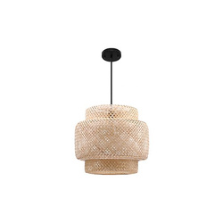 Lampa wisząca Poli bambusowa 40cm 1xE27