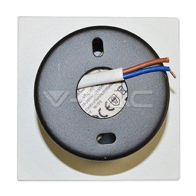 Oprawa Schodowa 3W LED V-TAC Kwadrat Biały 230V VT-1109 4000K 270lm