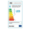 Taśma LED S2835x60 6W 400lm/m 3000K IP20 RA80 20m INQ