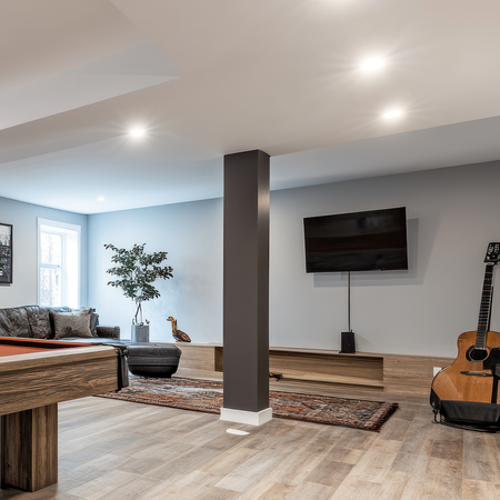 Oczko sufitowe szklane KWADRATOWE. Kolor: BIAŁY