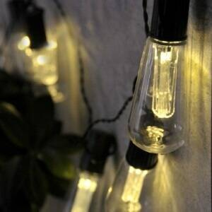 Girlanda dekoracyjna Led EDISON 10 na baterie 2xAA 