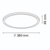 Plafon LED WOODY 40 4000K
